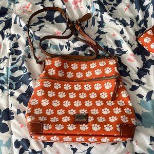 Brand new Dooney & Bourke Clemson crossbody